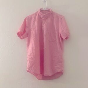 Steven Alan Casual Collegiate Pink Button Down Shirt
